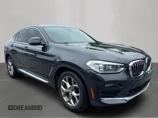 2021 BMW X4 xDrive30i with VIN 5UX2V1C06M9G72451, listed as a Copart auction lot 65089695 with 110,879 mi miles and Clean title. Bid and sale history available at DreamBid. Image 1.