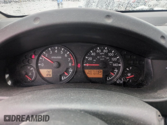 2018 Nissan Frontier SV with VIN 1N6DD0CW1JN719281, listed as a Copart auction lot 52637745 with 68,743 mi miles and Salvage title. Bid and sale history available at DreamBid. Image 9.