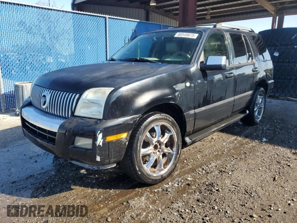 2006 Mercury Mountaineer Premier with VIN 4M2EU38836UJ07920, listed as a Copart auction lot 88549875 with 196,603 mi miles and Salvage Title. Bid and sale history available at carsss.com. Image 1.