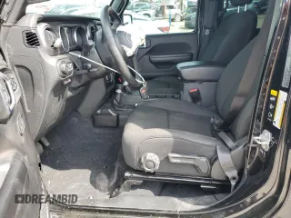 2021 Jeep Wrangler Unlimited Sport S with VIN 1C4HJXDN0MW859686, listed as a Copart auction lot 51352355 with 49,984 mi miles and Salvage Title. Bid and sale history available at carsss.com. Image 7.