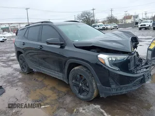 2019 GMC Terrain SLE with VIN 3GKALTEVXKL128192, listed as a IAAI auction lot 41652561 with 68,724 mi miles. Bid and sale history available at carsss.com. Image 1.