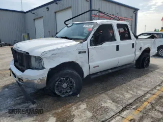 2005 Ford F-250 XL z VIN 1FTSW21P45EA19529, wystawiony jako Copart lot #54196445 z przebiegiem 213 812 mil mil oraz Nie do naprawy • Non repairable. Historia ofert i sprzedaży dostępna na DreamBid. Obrazek 1.