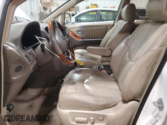 2003 Lexus RX 300 with VIN JTJHF10U030298982, listed as a Copart auction lot 61236885 with 232,276 mi miles and Non repairable. Bid and sale history available at DreamBid. Image 7.