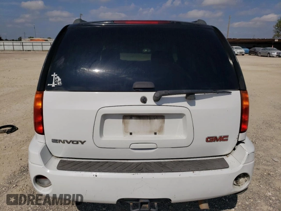 2008 GMC Envoy SLE1 with VIN 1GKDS13SX82220619, listed as a Copart auction lot 72654454 with 231,591 mi miles and Salvage Title. Bid and sale history available at DreamBid. Image 6.