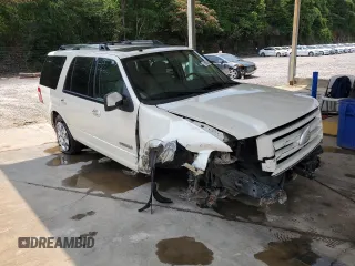 2007 Ford Expedition Limited with VIN 1FMFU195X7LA53411, listed as a Copart auction lot 59294545 with 239,943 mi miles and Salvage title. Bid and sale history available at DreamBid. Image 4.