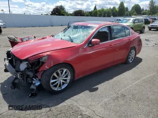 2008 Infiniti G35 x with VIN JNKBV61F88M252453, listed as a Copart auction lot 61467724 with 167,241 mi miles and Salvage Title. Bid and sale history available at DreamBid. Image 1.