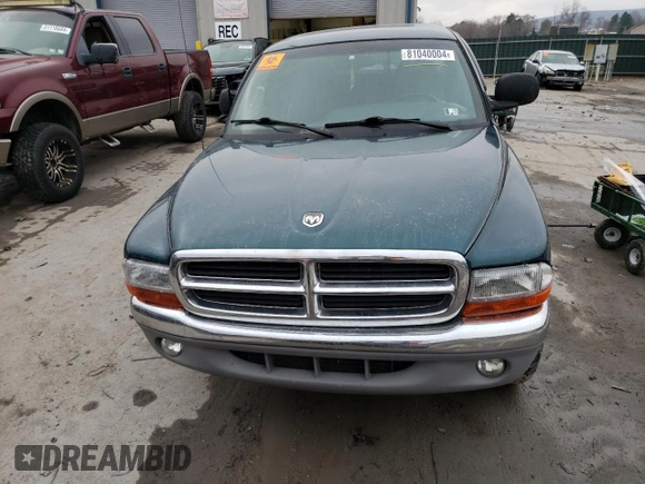 1997 Dodge Dakota z VIN 1B7GG23XXVS260724, wystawiony jako Copart lot #81040004 z przebiegiem Nie podano mil oraz Szkoda całkowita • Salvage title. Historia ofert i sprzedaży dostępna na DreamBid. Obrazek 5.