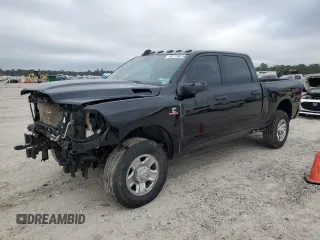 2023 Ram 2500 Tradesman with VIN 3C6UR5CL3PG530938, listed as a Copart auction lot 86715814 with 43,794 mi miles and Salvage Title. Bid and sale history available at carsss.com. Image 1.