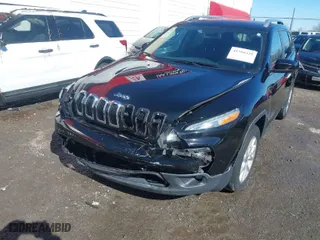 2017 Jeep Cherokee Latitude with VIN 1C4PJLCB6HW540665, listed as a IAAI auction lot 41590329 with 43,462 mi miles. Bid and sale history available at carsss.com. Image 6.