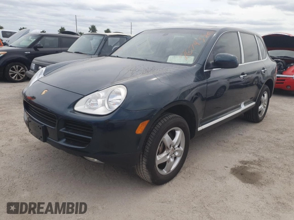 2004 Porsche Cayenne S with VIN WP1AB29P64LA65724, listed as a Copart auction lot 76743364 with 99,830 mi miles and Salvage Title. Bid and sale history available at carsss.com. Image 1.