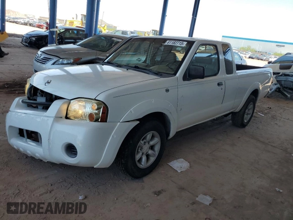 2002 Nissan Frontier XE with VIN 1N6DD26SX2C311752, listed as a Copart auction lot 61182715 with 95,746 mi miles and Salvage title. Bid and sale history available at DreamBid. Image 1.