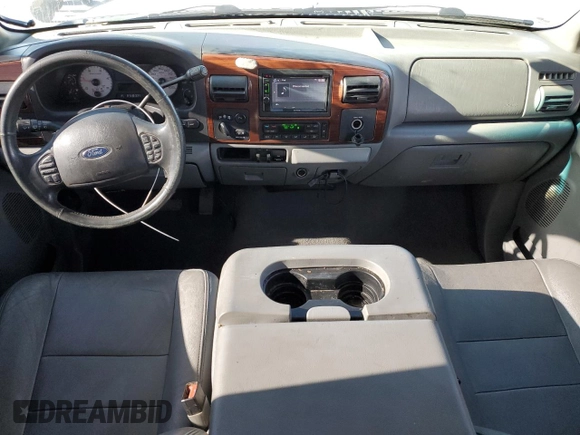 2005 Ford F-250 XL with VIN 1FTSW21P95EC39264, listed as a Copart auction lot 49738785 with Not provided miles and Salvage title. Bid and sale history available at DreamBid. Image 8.
