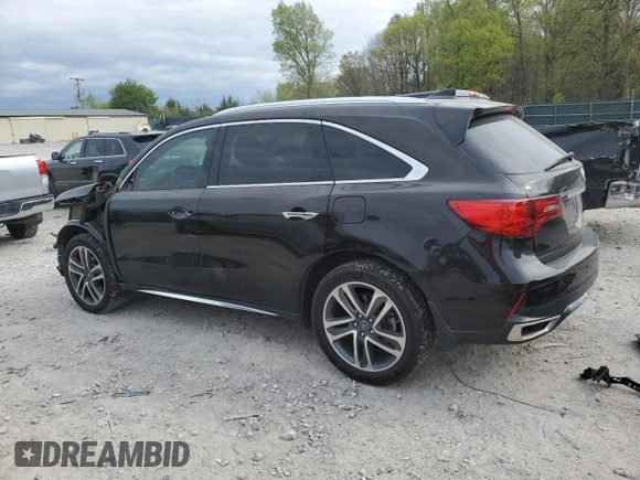 2017 Acura MDX Advance с VIN 5FRYD3H8XHB010128, выставлен на аукционе Copart как лот 51636255 с пробегом 96 635 миль миль и Списание • Salvage title. История ставок и продаж доступна на DreamBid. Изображение 2.