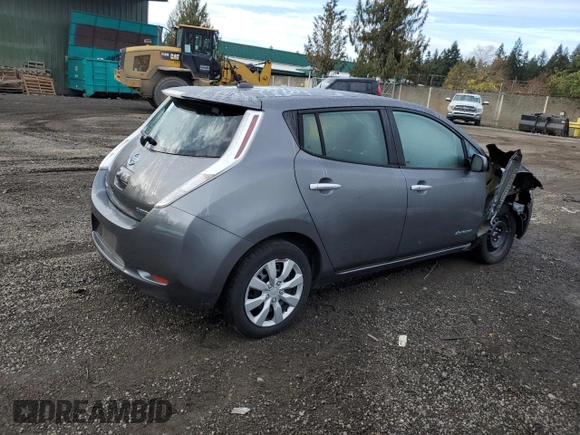 2016 Nissan LEAF S with VIN 1N4BZ0CPXGC313000, listed as a Copart auction lot 71705053 with 32,912 mi miles. Bid and sale history available at carsss.com. Image 3.