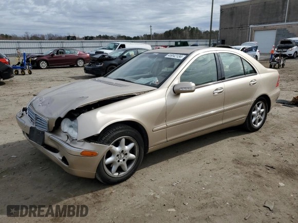 2003 Mercedes-Benz C 320 with VIN WDBRF64J83E010244, listed as a Copart auction lot 45042134 with Not Provided miles and Clean Title. Bid and sale history available at DreamBid. Image 1.
