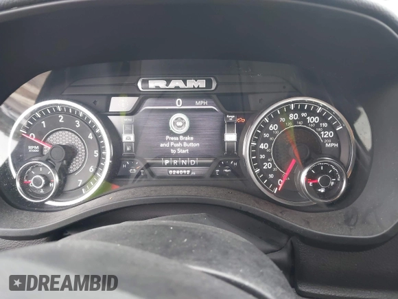 2023 Ram 1500 Big Horn z VIN 1C6SRFFT5PN654063, wystawiony jako IAAI lot #41655131 z przebiegiem 24 012 mil mil oraz . Historia ofert i sprzedaży dostępna na DreamBid. Obrazek 7.