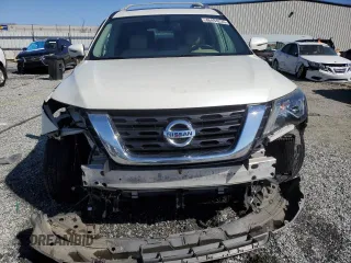 2017 Nissan Pathfinder SL with VIN 5N1DR2MM6HC633480, listed as a Copart auction lot 46494235 with 82,518 mi miles and Salvage Title. Bid and sale history available at carsss.com. Image 5.