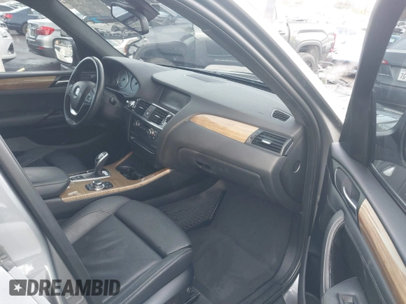 2013 BMW X3 xDrive35i with VIN 5UXWX7C5XDL977879, listed as a IAAI auction lot 41396936 with 107,727 mi miles and . Bid and sale history available at DreamBid. Image 5.
