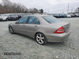 2004 Mercedes-Benz C 230 Kompressor with VIN WDBRF40J24F535886, listed as a Copart auction lot 85705154 with 145,446 mi miles and Salvage Title. Bid and sale history available at DreamBid. Image 2.