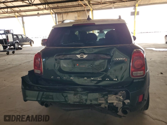 2018 MINI Countryman Cooper S with VIN WMZYT3C33J3E93600, listed as a Copart auction lot 66328044 with 60,295 mi miles and Salvage Title. Bid and sale history available at carsss.com. Image 6.
