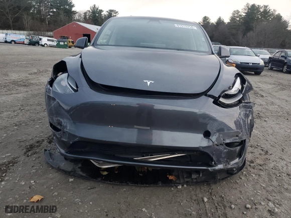 2023 Tesla Model Y Long Range with VIN 7SAYGAEE5PF928930, listed as a Copart auction lot 81572254 with 28,624 mi miles and Salvage Title. Bid and sale history available at carsss.com. Image 5.