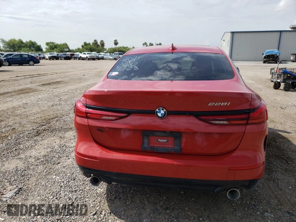 2021 BMW 2 Series 228i with VIN WBA53AK00M7H80482, listed as a Copart auction lot 59111063 with 24,211 mi miles. Bid and sale history available at carsss.com. Image 6.