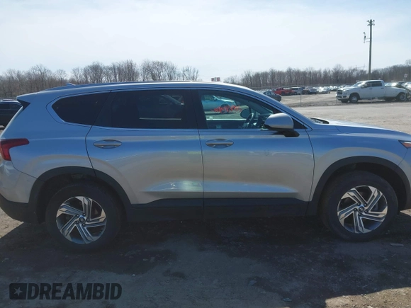 2021 Hyundai Santa Fe SE with VIN 5NMS1DAJ5MH320635, listed as a IAAI auction lot 41951050 with 26,593 mi miles. Bid and sale history available at carsss.com. Image 13.