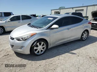 2011 Hyundai Elantra Limited z VIN KMHDH4AE9BU153995, wystawiony jako Copart lot #54011075 z przebiegiem 133 548 mil mil oraz Szkody całkowita. Historia ofert i sprzedaży dostępna na DreamBid. Obrazek 1.