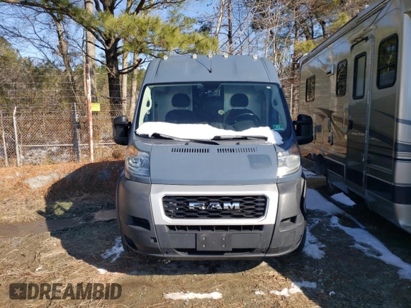 2020 Ram ProMaster Cargo with VIN 3C6URVJG2LE140568, listed as a Copart auction lot 88112275 with Not Provided miles and Clean Title. Bid and sale history available at carsss.com. Image 5.
