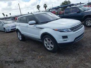 2013 Land Rover Range Rover Evoque Pure Plus with VIN SALVP2BG4DH783475, listed as a IAAI auction lot 41626442 with 127,874 mi miles. Bid and sale history available at carsss.com. Image 1.