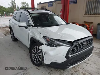2024 Toyota Corolla Cross XLE with VIN 7MUDAAAG9RV089860, listed as a IAAI auction lot 41645503 with 11,682 mi miles and . Bid and sale history available at DreamBid. Image 1.