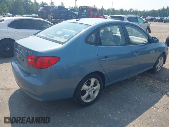 2007 Hyundai Elantra GLS with VIN KMHDU46D77U267058, listed as a IAAI auction lot 42636361 with 134,737 mi miles and . Bid and sale history available at DreamBid. Image 4.
