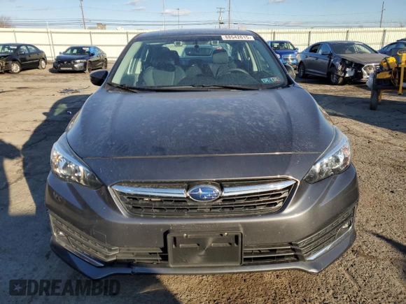 2021 Subaru Impreza Premium with VIN 4S3GKAV67M3604791, listed as a Copart auction lot 88542615 with 24,821 mi miles and Salvage title. Bid and sale history available at DreamBid. Image 5.