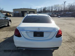 2021 Mercedes-Benz C 300 with VIN W1KWF8EB8MR614237, listed as a Copart auction lot 49311115 with Not Provided miles and Salvage Title. Bid and sale history available at carsss.com. Image 6.