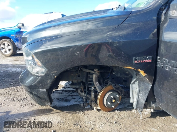 2018 Ram 1500 Big Horn with VIN 1C6RR7LT7JS129524, listed as a IAAI auction lot 41213832 with 64,292 mi miles. Bid and sale history available at carsss.com. Image 6.