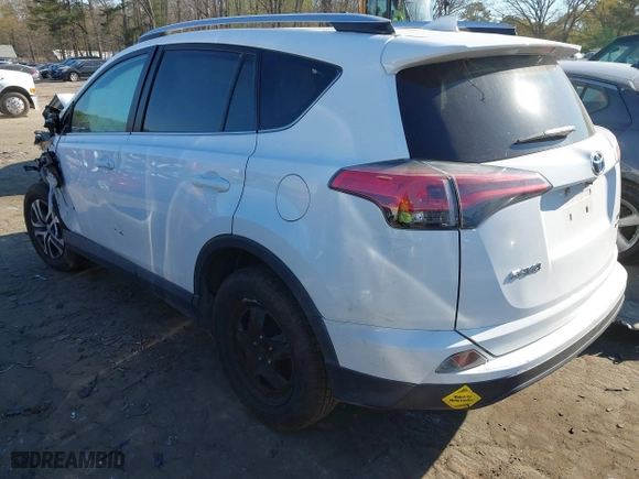 2016 Toyota RAV4 LE with VIN 2T3BFREV5GW411917, listed as a IAAI auction lot 41877542 with 52,512 mi miles. Bid and sale history available at carsss.com. Image 3.