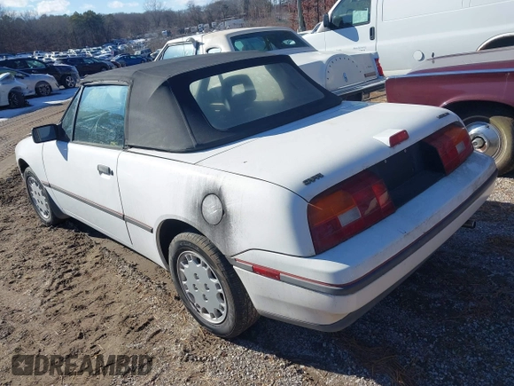 1991 Mercury Capri with VIN 6MPCT01ZXM8607170, listed as a IAAI auction lot 41453641 with 40,731 mi miles and . Bid and sale history available at DreamBid. Image 3.