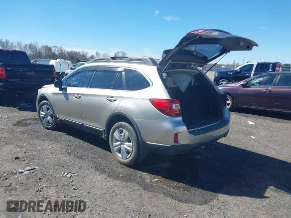 2016 Subaru Outback 2.5i with VIN 4S4BSBAC8G3323966, listed as a IAAI auction lot 41684006 with 112,747 mi miles and . Bid and sale history available at DreamBid. Image 3.
