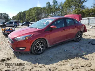 2017 Ford Focus SEL with VIN 1FADP3H29HL221679, listed as a Copart auction lot 47004285 with 73,779 mi miles and Salvage Title. Bid and sale history available at carsss.com. Image 1.