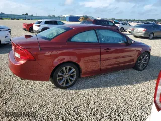 2013 Volvo C70 T5 with VIN YV1672MC8DJ143245, listed as a Copart auction lot 74175544 with 0 mi miles and Salvage Title. Bid and sale history available at carsss.com. Image 3.
