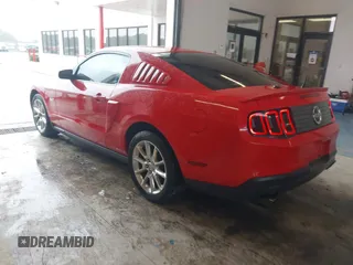 2011 Ford Mustang GT with VIN 1ZVBP8CF9B5161341, listed as a IAAI auction lot 41619383 with 125,163 mi miles. Bid and sale history available at carsss.com. Image 3.