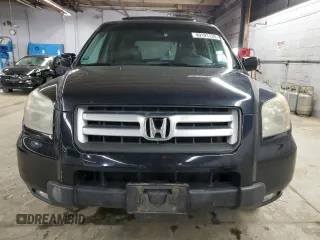 2006 Honda Pilot EX-L with VIN 2HKYF18766H539257, listed as a Copart auction lot 49101135 with 123,968 mi miles and Clean Title. Bid and sale history available at DreamBid. Image 5.