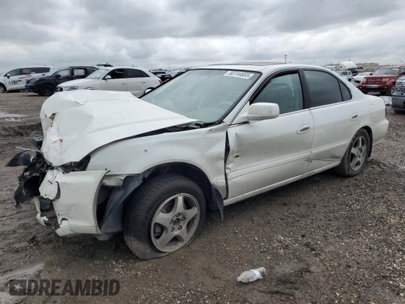 2002 Acura TL w/Navigation with VIN 19UUA56742A048728, listed as a Copart auction lot 50744665 with 0 mi miles and Salvage Title. Bid and sale history available at carsss.com. Image 1.