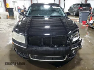 2004 Audi A8 with VIN WAUML44E04N024293, listed as a Copart auction lot 60246125 with 161,278 mi miles and Salvage title. Bid and sale history available at DreamBid. Image 5.