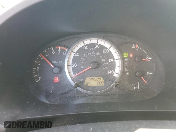 2006 Mazda 5 Sport with VIN JM1CR293460110134, listed as a Copart auction lot 45210405 with 134,529 mi miles and Clean Title. Bid and sale history available at DreamBid. Image 9.