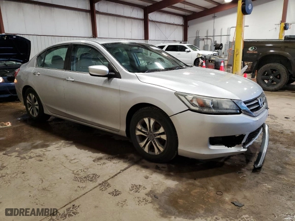 2015 Honda Accord Sedan LX with VIN 1HGCR2F36FA170805, listed as a Copart auction lot 52874015 with 95,450 mi miles and Salvage Title. Bid and sale history available at carsss.com. Image 4.