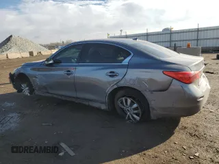 2017 Infiniti Q50 Premium with VIN JN1EV7AP7HM732712, listed as a Copart auction lot 44122965 with 85,549 mi miles and Salvage title. Bid and sale history available at DreamBid. Image 2.