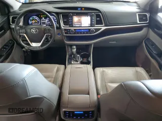 2015 Toyota Highlander Limited with VIN 5TDDCRFH1FS011914, listed as a Copart auction lot 54375325 with 164,661 mi miles and Salvage title. Bid and sale history available at DreamBid. Image 8.
