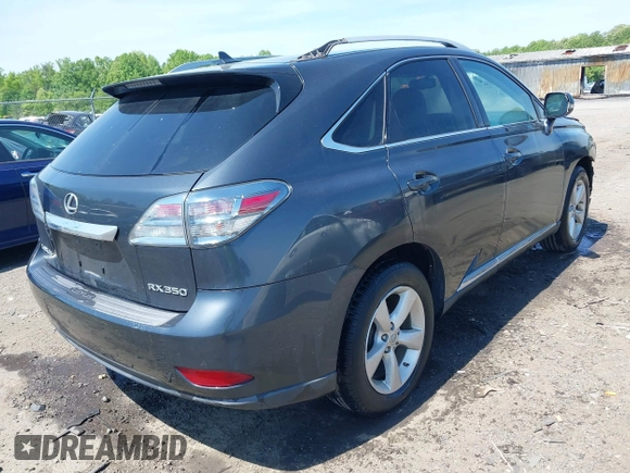 2010 Lexus RX 350 with VIN 2T2ZK1BA9AC009411, listed as a IAAI auction lot 42115838 with 279,825 mi miles and . Bid and sale history available at carsss.com. Image 4.
