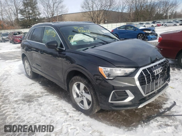 2022 Audi Q3 Premium with VIN WA1AUCF34N1001093, listed as a Copart auction lot 42963393 with 21,932 mi miles and . Bid and sale history available at DreamBid. Image 4.